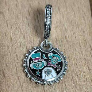 Pandora Halloween 2023 Haunted Mansion Hitchhiking Ghosts Charm, S925 Silver